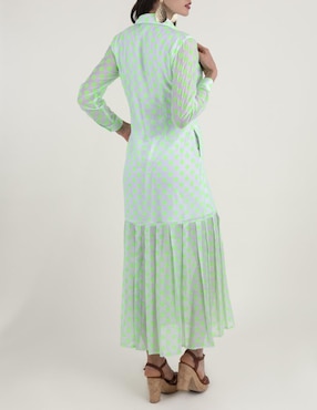 Vestido maxi casual Beatriz Meade para mujer