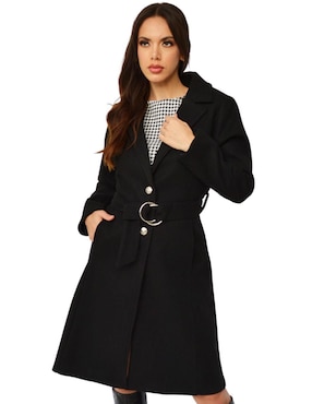 Abrigo Roman Fashion abierto para mujer