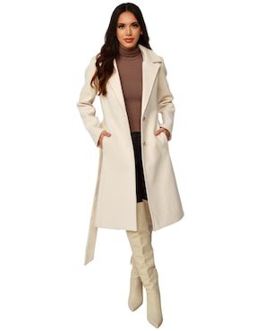 Abrigo Roman Fashion regular para mujer