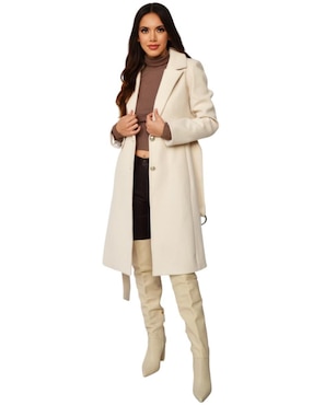Abrigo Roman Fashion regular para mujer