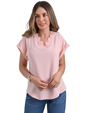 Blusa Gloria Vanderbilt Manga Corta Para Mujer