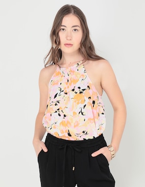 Blusa Vero Moda Sin Manga Para Mujer