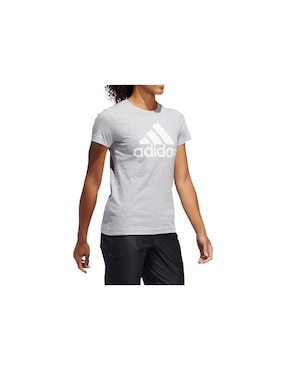 Playera manga corta ADIDAS cuello redondo para mujer