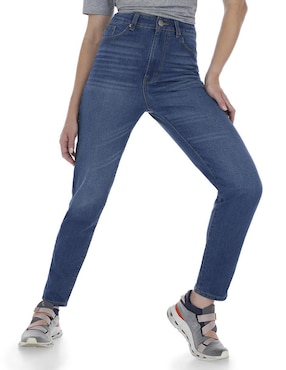 Jeans Mom Savage Monkey Savage Monkey Gibbon Collection Corte Cintura Para Mujer