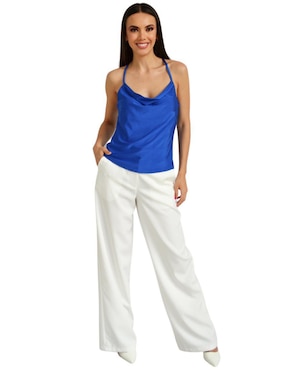 Blusa Roman Fashion sin manga para mujer