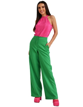 Pantalón carpenter Roman Fashion straight para mujer