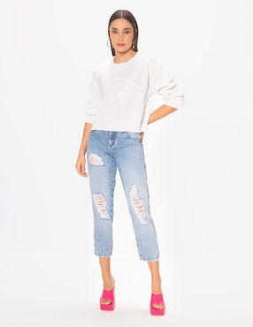 Jeans boyfriend Studio F para mujer