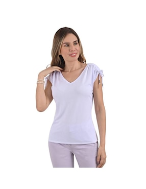 Blusa Gloria Vanderbilt Sin Manga Para Mujer