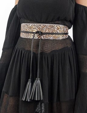 Vestido maxi casual Angelozano para mujer
