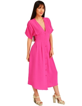 Vestido midi casual Roman Fashion para mujer