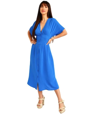 Vestido midi casual Roman Fashion para mujer