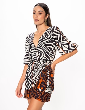 Vestido midi casual Studio F para mujer