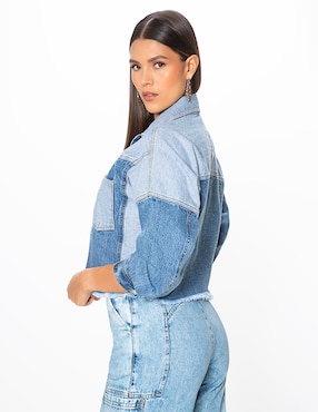 Chamarra cazadora Studio F para mujer