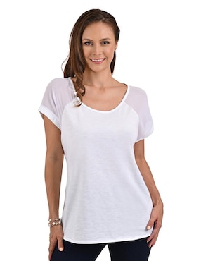 Blusa Gloria Vanderbilt Manga Corta Para Mujer