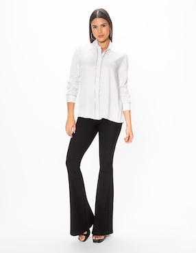 Blusa Studio F manga larga para mujer