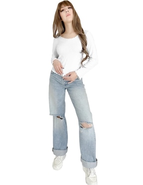 Blusa Lole manga larga para mujer