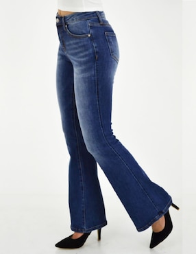 Jeans campana Roman Fashion para mujer