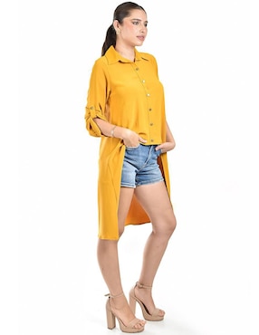 Blusa Roman Fashion manga 3/4 para mujer