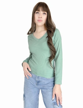 Blusa Lole Manga Larga Para Mujer