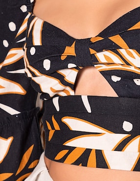 Blusa Studio F manga 3/4 para mujer