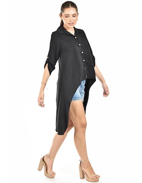 Blusa Roman Fashion manga 3/4 para mujer