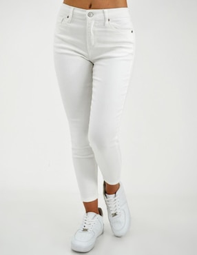 Jeans Skinny Roman Fashion Corte Cintura Para Mujer