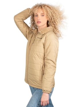 Chamarra acolchada Greenlander impermeable para mujer
