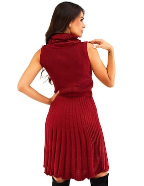 Vestido 3/4 casual Roman Fashion para mujer