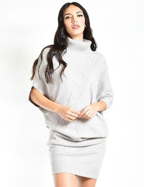 Vestido 3/4 casual Roman Fashion para mujer