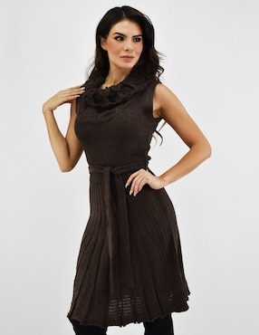 Vestido 3/4 Casual Roman Fashion Para Mujer