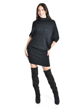 Vestido 3/4 casual Roman Fashion para mujer
