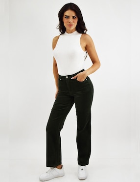 Pantalón Roman Fashion straight para mujer