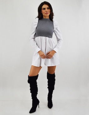 Vestido corto casual Roman Fashion para mujer