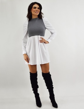 Vestido corto casual Roman Fashion para mujer