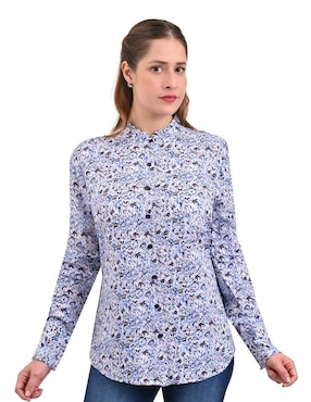 Blusa Gloria Vanderbilt Manga Larga Para Mujer