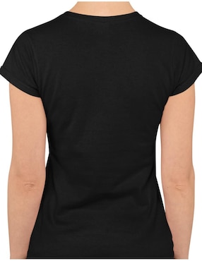 Playera manga corta Marëvnyk Caballo Rejoneador vaquera charro cuello redondo para mujer