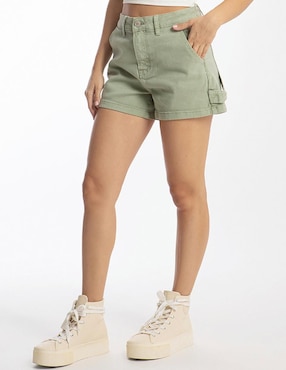 Short Roman Fashion de mezclilla para mujer