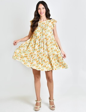 Vestido corto casual Roman Fashion para mujer