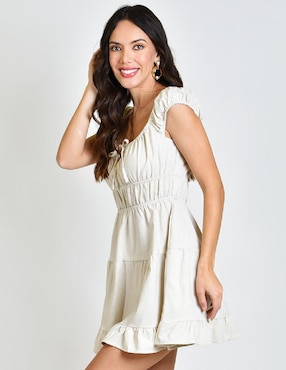 Vestido corto casual Roman Fashion para mujer