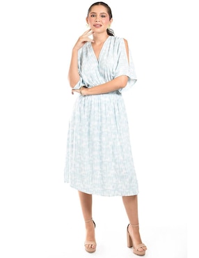 Vestido midi playa Roman Fashion para mujer