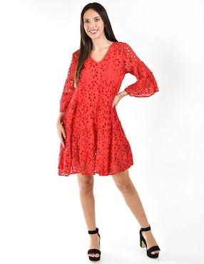 Vestido corto casual Roman Fashion para mujer