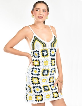 Vestido corto casual Roman Fashion para mujer