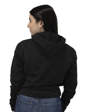 Sudadera con capucha y bolsa Indicum Denim para mujer