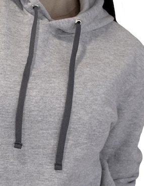 Sudadera con capucha y bolsa Indicum Denim para mujer