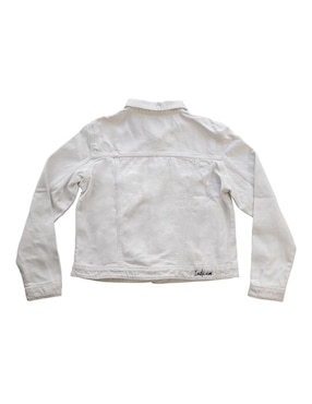 Chamarra denim Indicum Denim de mezclilla para mujer
