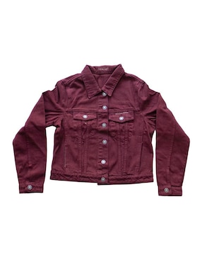 Chamarra denim Indicum Denim de mezclilla para mujer