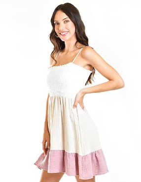 Vestido corto casual Roman Fashion para mujer