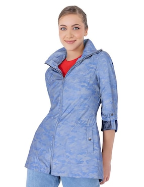 Gabardina Impermeable Shyla Para Mujer