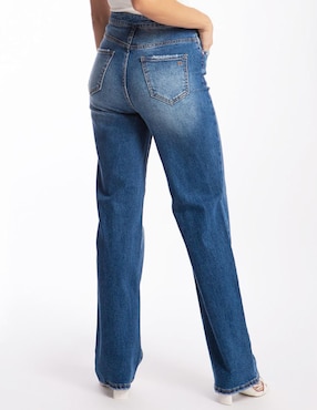 Jeans straight Roman Fashion para mujer