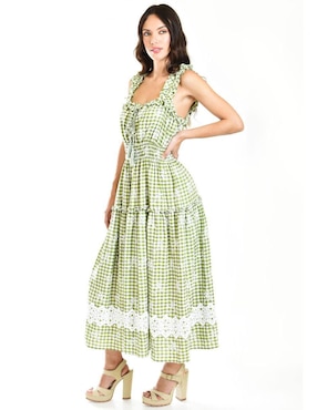 Vestido midi casual Roman Fashion para mujer